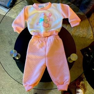 Brand new pink 2 piece outfit